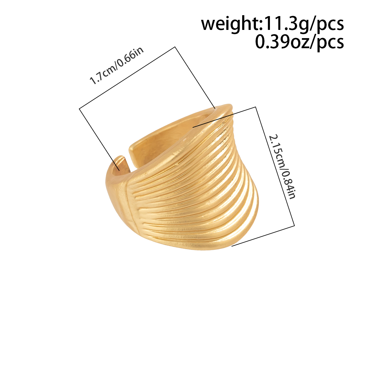 Wholesale Jewelry Simple Style Spiral Stripe Alloy Open Rings display picture 1