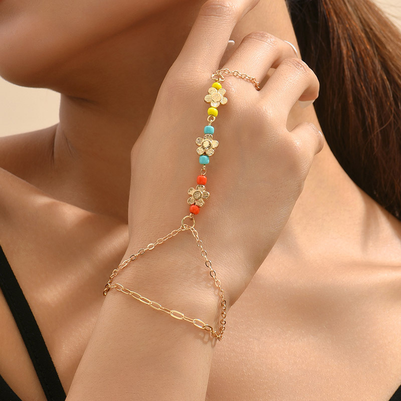 IG Style Flower Alloy Women's Bracelets display picture 1