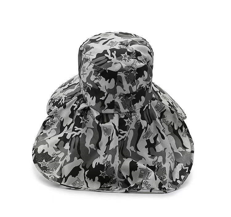 Women's Casual Camouflage Big Eaves Sun Hat display picture 2