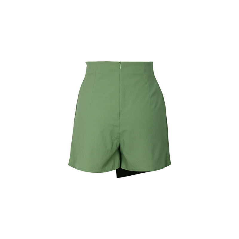 Women's Holiday Daily Casual Solid Color Shorts Button Shorts display picture 4