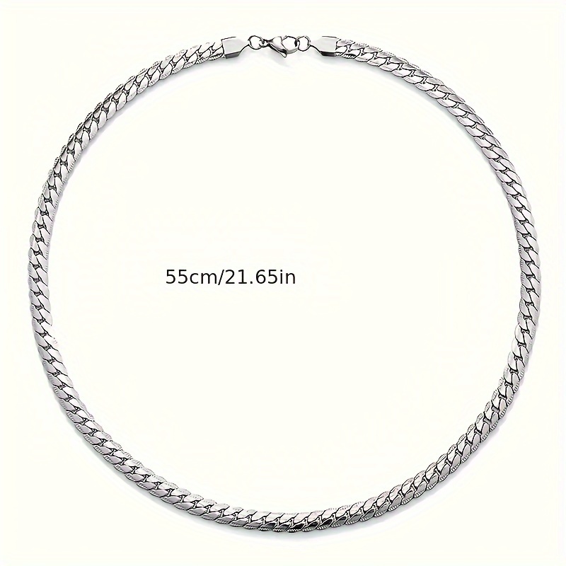 Hip-Hop Solid Color 201 Stainless Steel Unisex Choker display picture 1