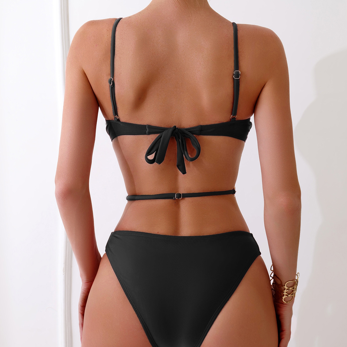 Women's Sexy Solid Color 1 Piece One Piece Swimwear display picture 5