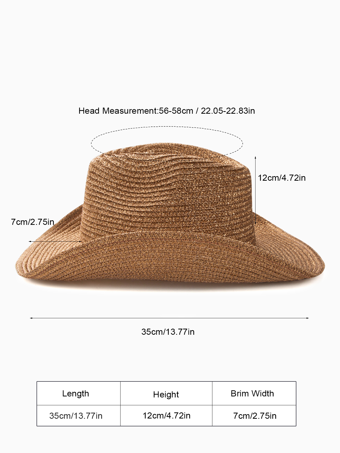 Women's Casual Modern Style Shiny Solid Color Crimping Big Eaves Straw Hat display picture 4