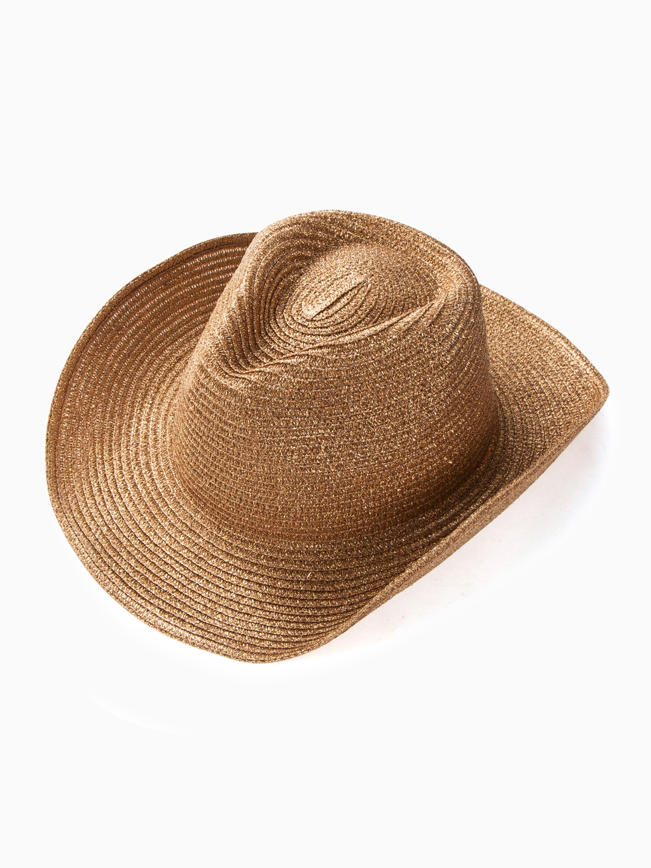 Women's Casual Modern Style Shiny Solid Color Crimping Big Eaves Straw Hat display picture 8