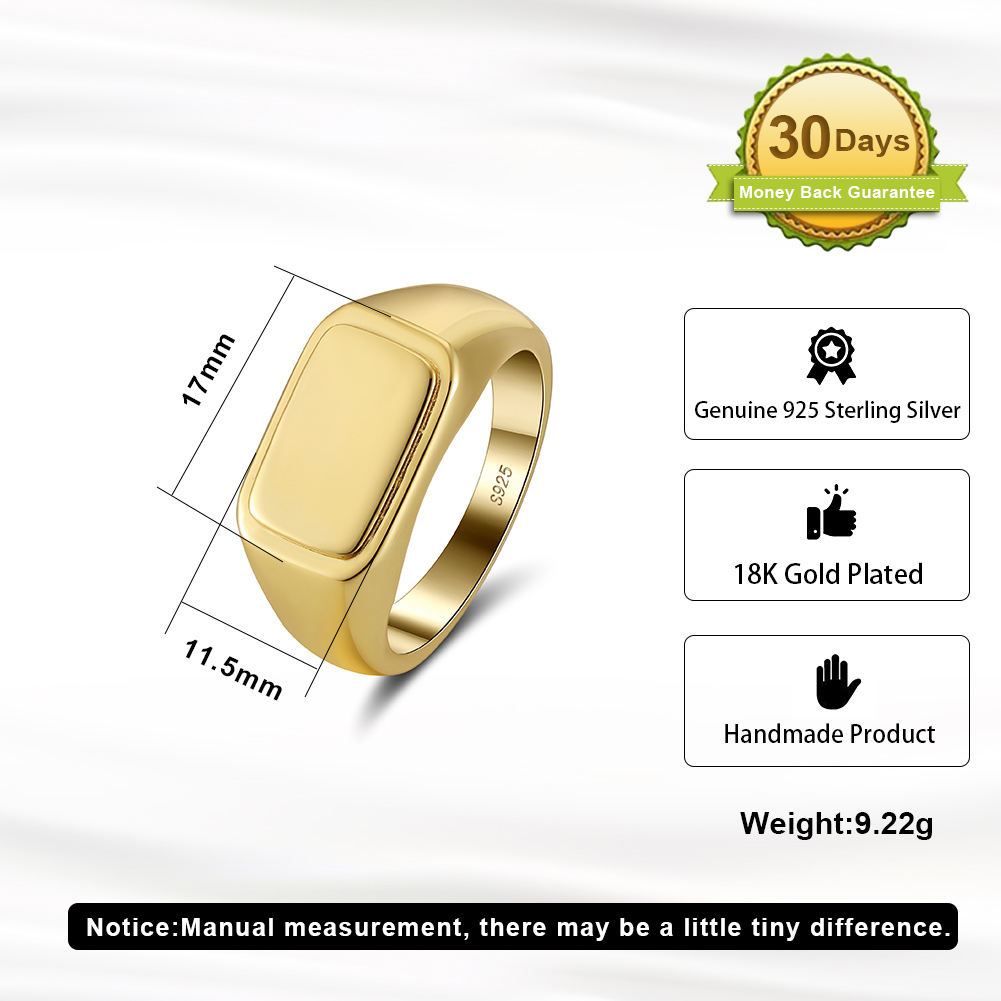 Sterling Silver 18K Gold Plated Simple Style Shiny Solid Color Knitting Rings display picture 5