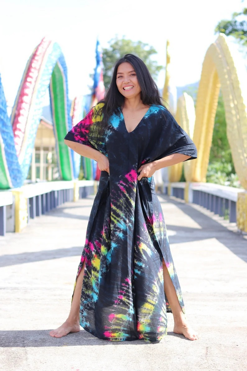 Women's Stripe Vacation Cover Ups display picture 26