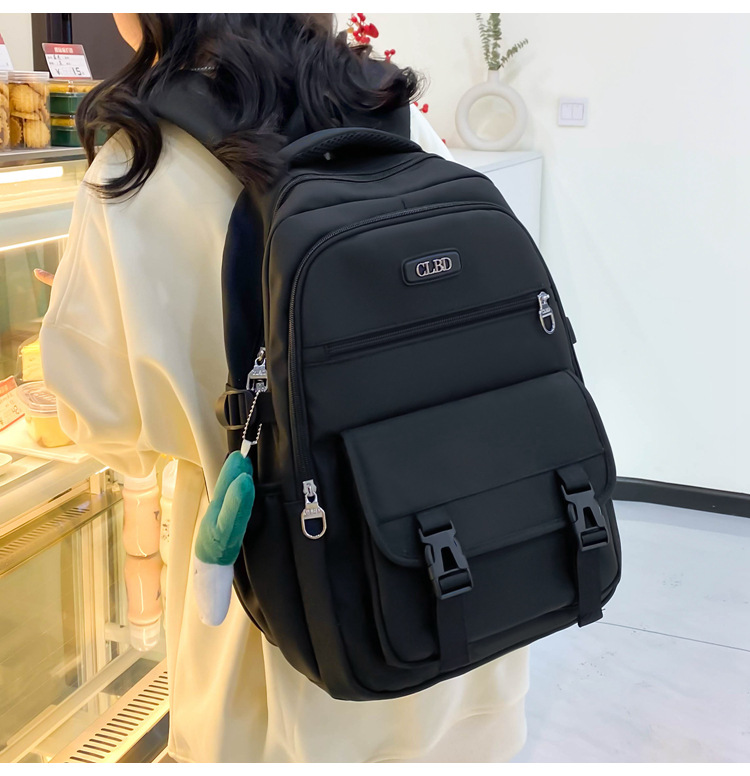 Color Block Casual Daily Women's Backpack display picture 3