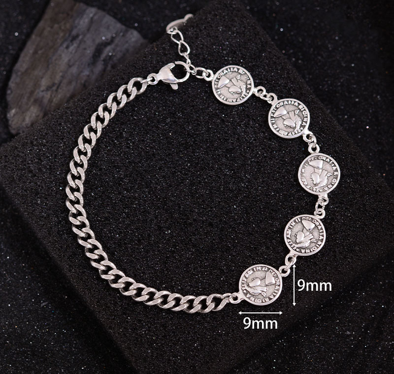 Cobre Estilo Simple Humano Ronda Pulsera display picture 5