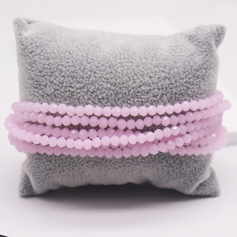 IG Style Casual Elegant Letter Heart Shape Artificial Crystal Glass Beaded Knitting Tassel Women's Bracelets display picture 4