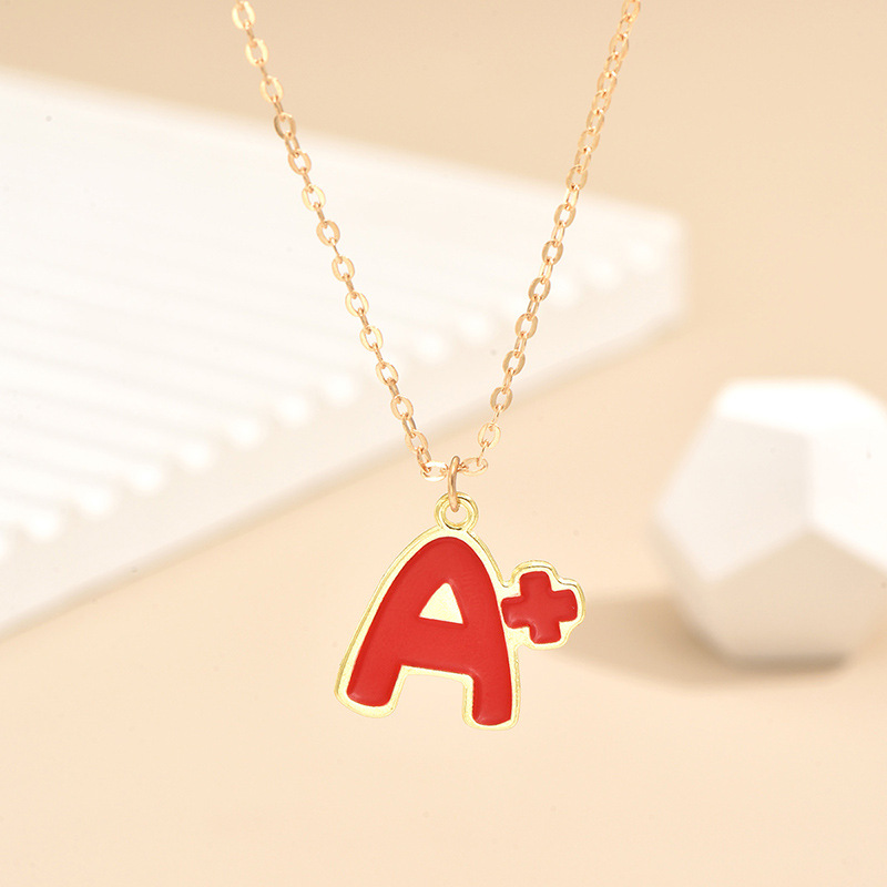 Simple Style Doctoral Cap Letter Rainbow Alloy Enamel Plating Women's Pendant Necklace display picture 6