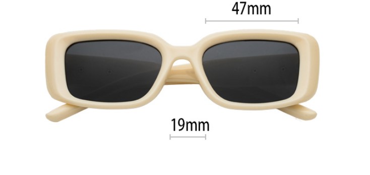 Elegant Simple Style Geometric Tac Square Full Frame Kids Sunglasses display picture 1