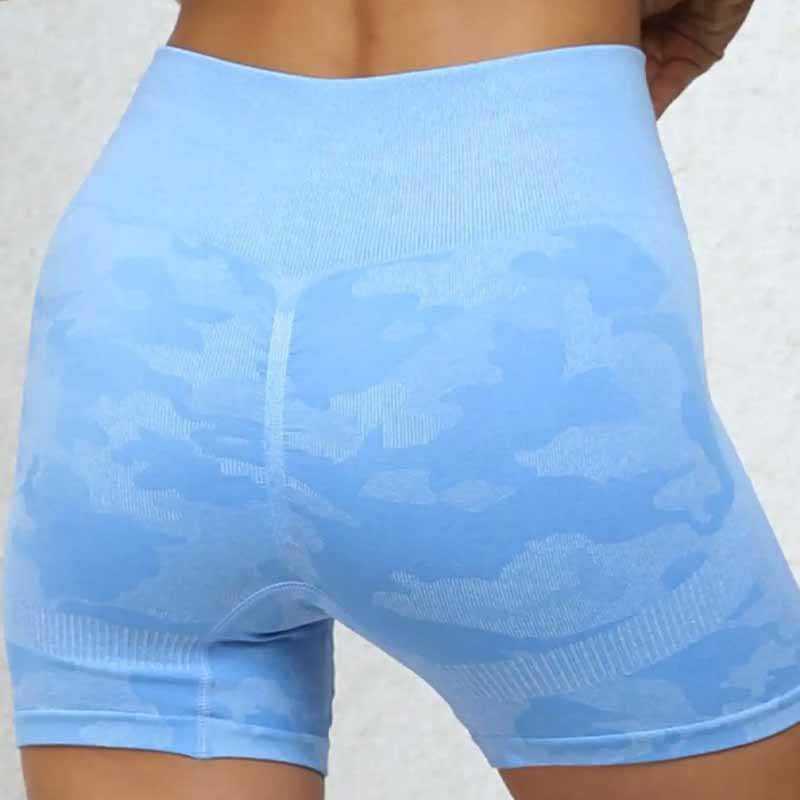 Women's Gym Yoga Sports Solid Color Shorts Leggings Skinny Pants display picture 2