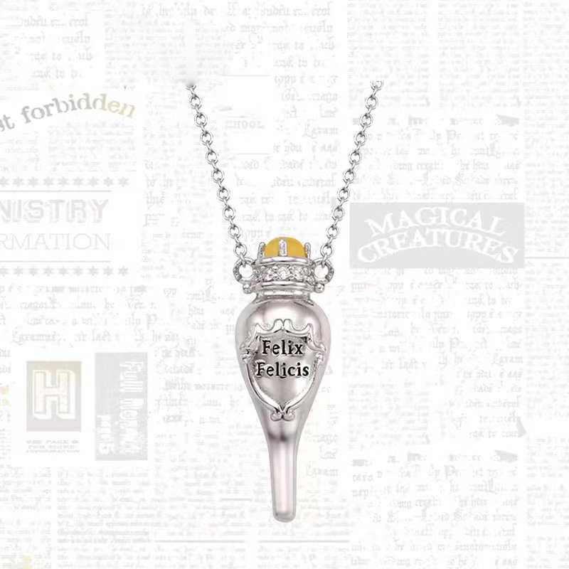 Sterling Silber Weißgold Plattiert IG-Stil Elegant Flasche Inlay Künstliche Edelsteine Achat Halskette Mit Anhänger display picture 1