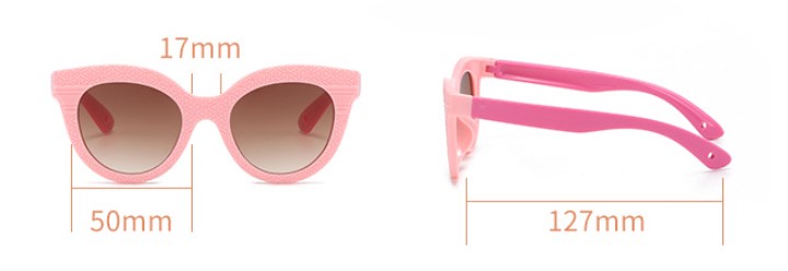 Casual Color Block Pc Oval Frame Full Frame Kids Sunglasses display picture 1