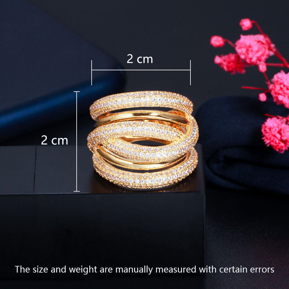 Copper K Gold Plated IG Style Simple Style Inlay Solid Color Zircon Rings display picture 6