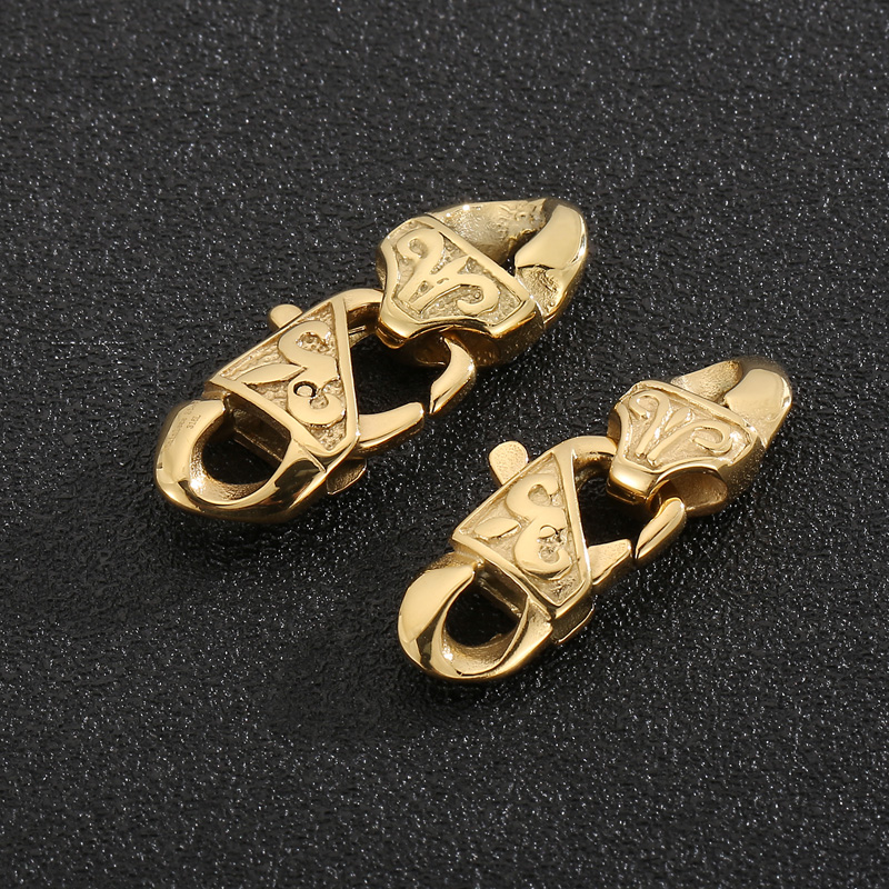 2 Pieces Stainless Steel 18K Gold Plated Solid Color Polished Connectors display picture 5