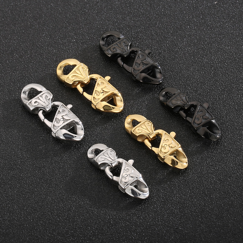 2 Pieces Stainless Steel 18K Gold Plated Solid Color Polished Connectors display picture 3