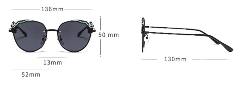 جذاب أسلوب بسيط الباندا تاك إطار بيضاوي اطار كامل الاطفال النظارات الشمسية display picture 1