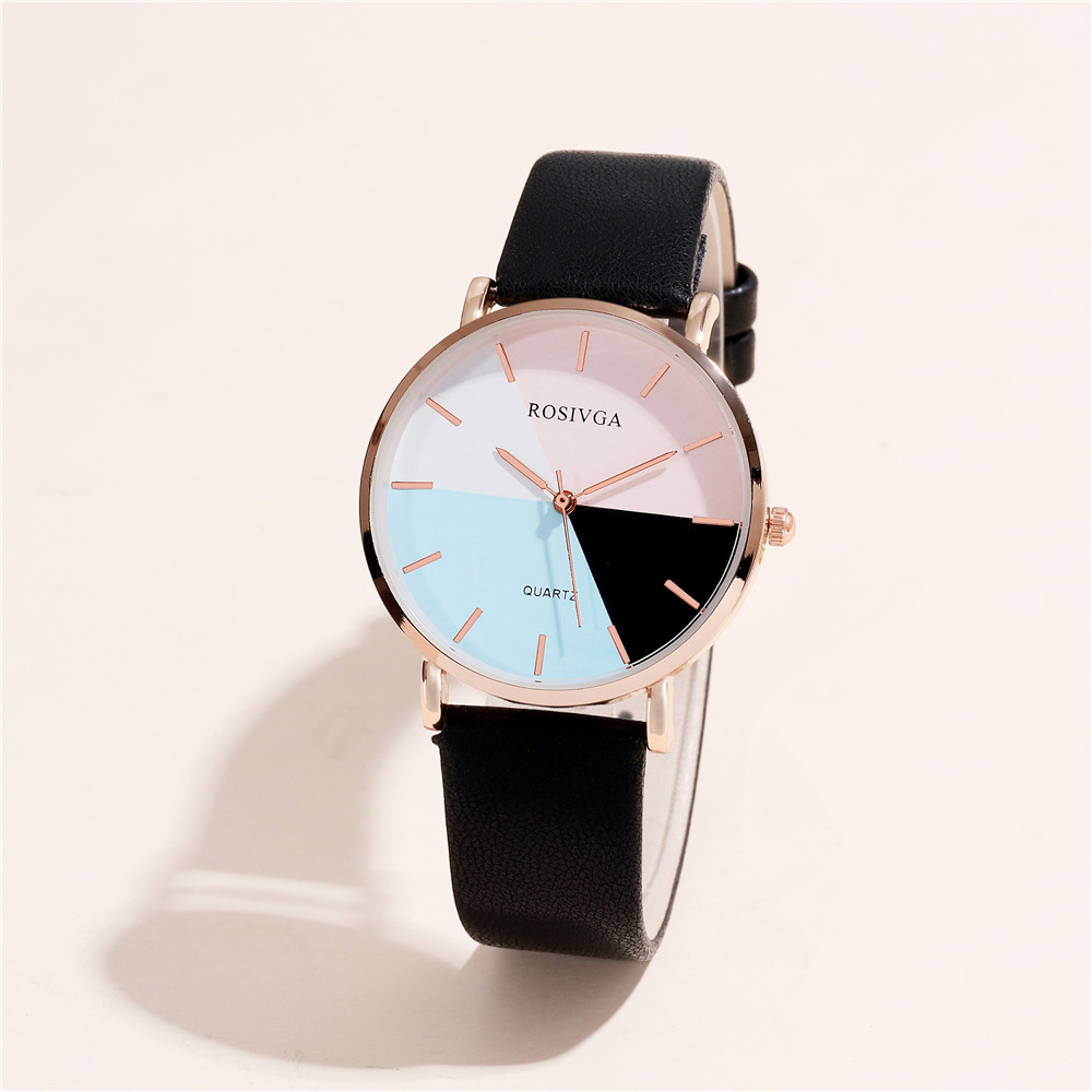 Estilo Simple Color Sólido Hebilla Cuarzo Relojes De Mujer display picture 8