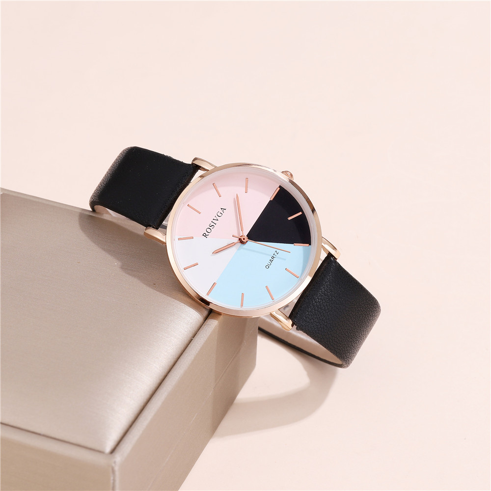 Simple Style Solid Color Buckle Quartz Women's Watches display picture 7