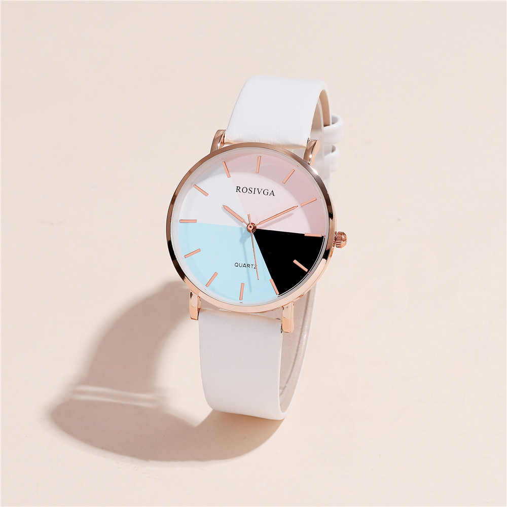 Estilo Simple Color Sólido Hebilla Cuarzo Relojes De Mujer display picture 10