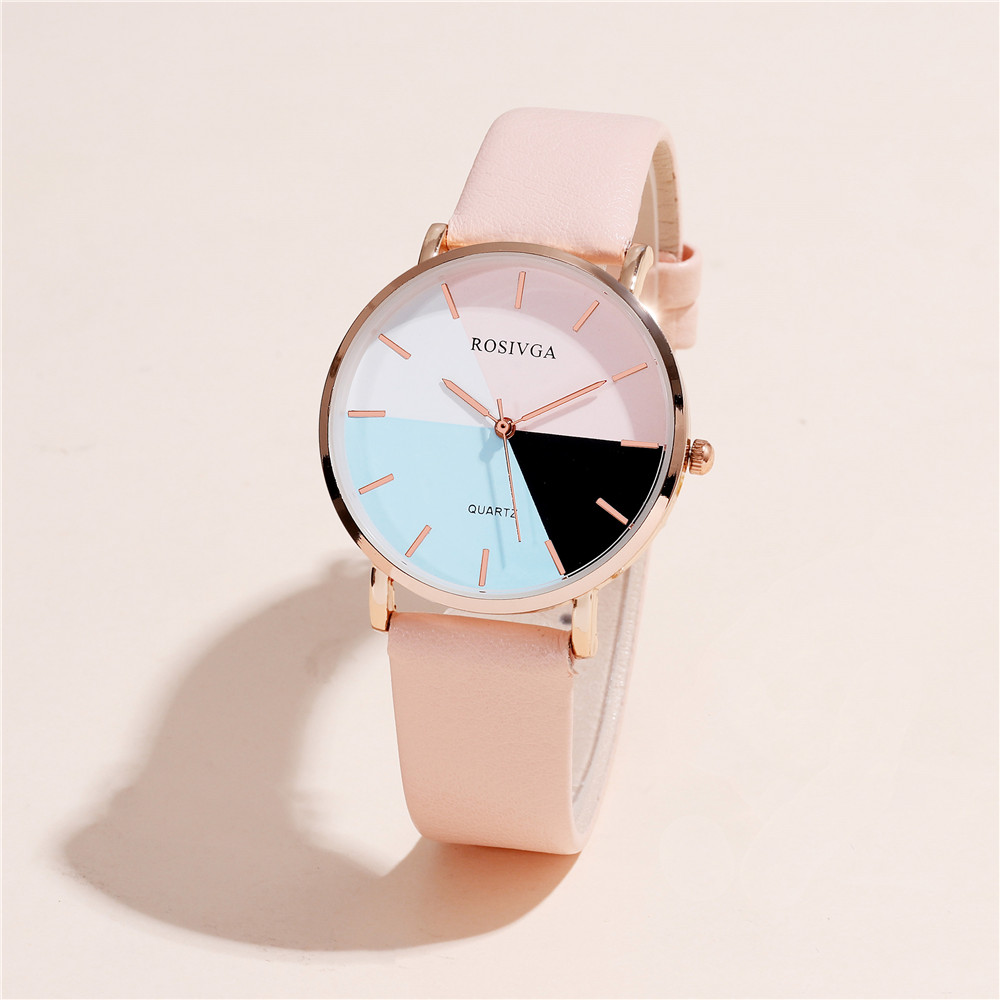 Simple Style Solid Color Buckle Quartz Women's Watches display picture 9