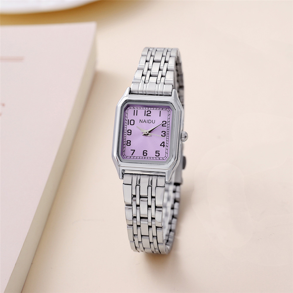 Simple Style Solid Color Double Side Snaps Quartz Women's Watches display picture 13