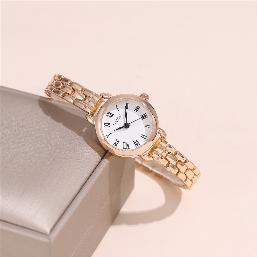 Vintage Style Solid Color Hook Quartz Women's Watches display picture 10