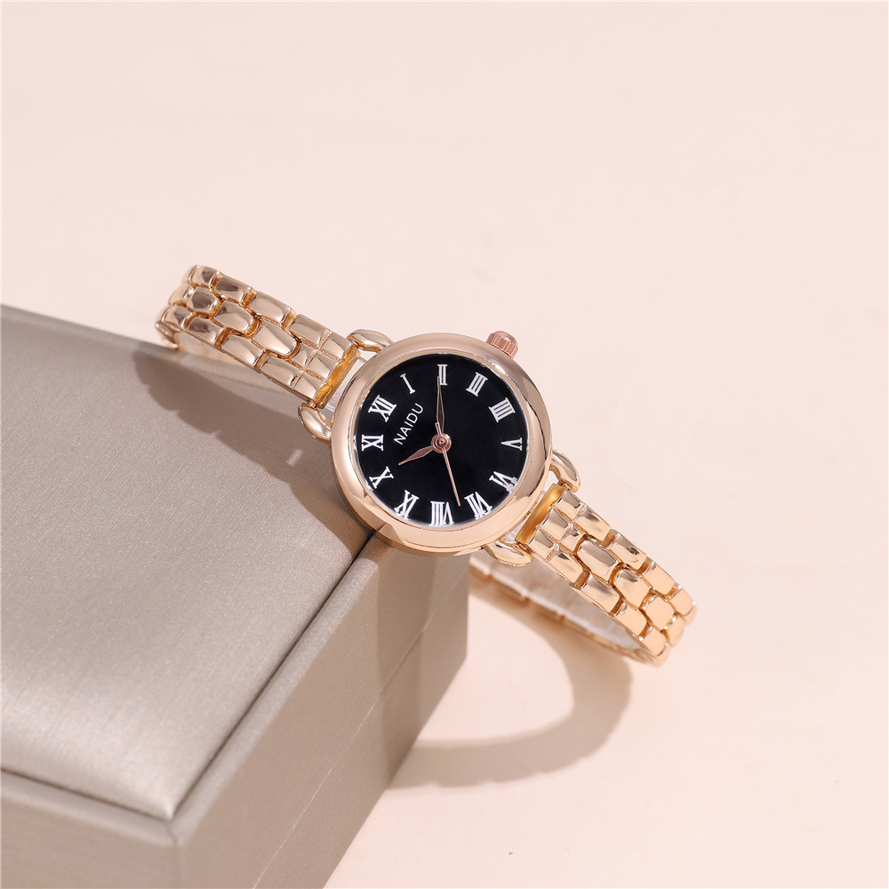 Vintage Style Solid Color Hook Quartz Women's Watches display picture 9