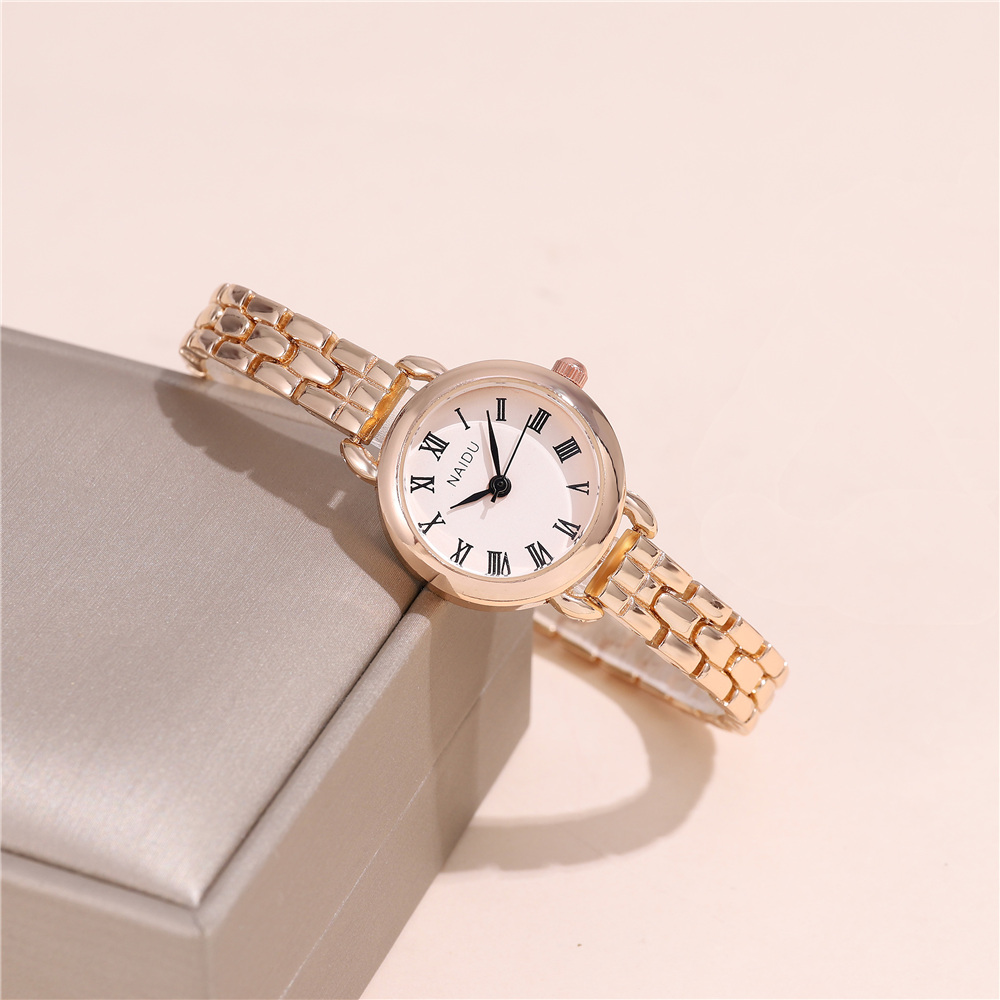 Vintage Style Solid Color Hook Quartz Women's Watches display picture 7
