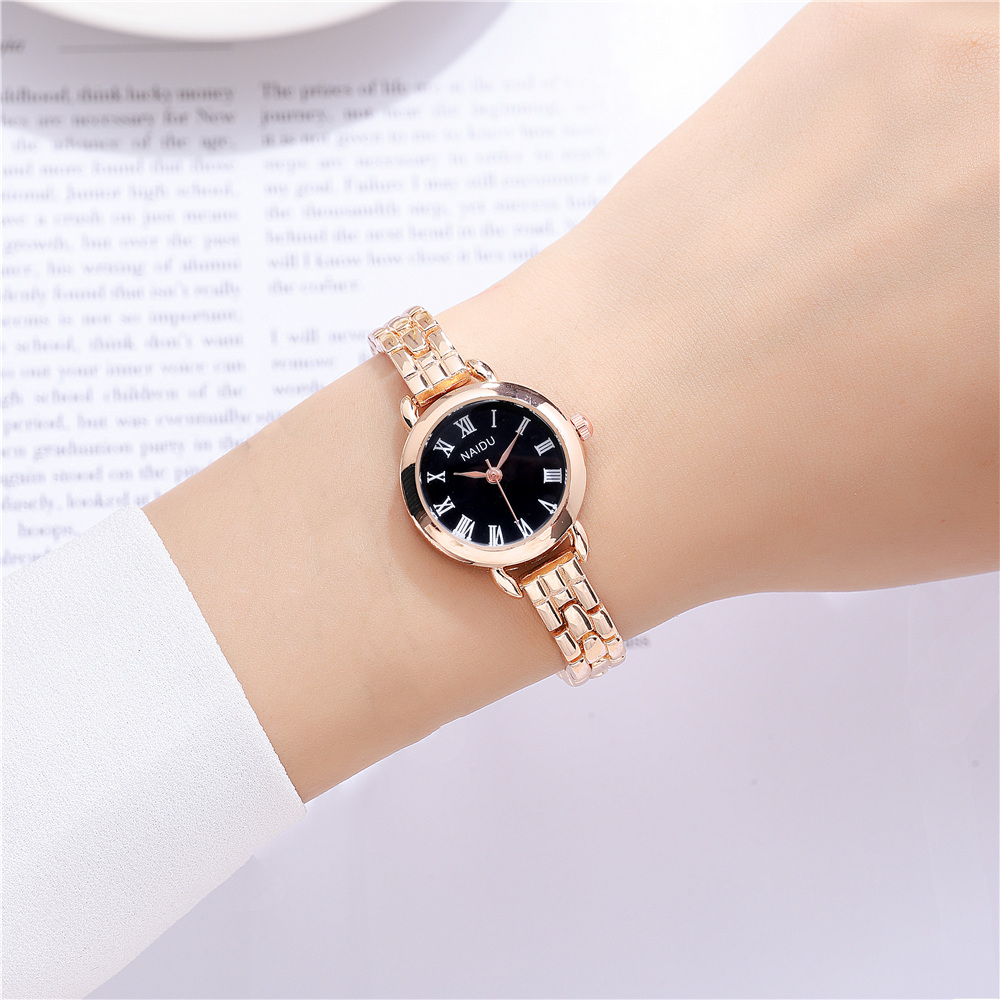 Vintage Style Solid Color Hook Quartz Women's Watches display picture 2
