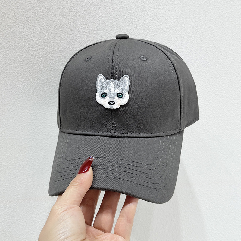 Unisex Hip-Hop Animal Patch Curved Eaves Baseball Cap display picture 6
