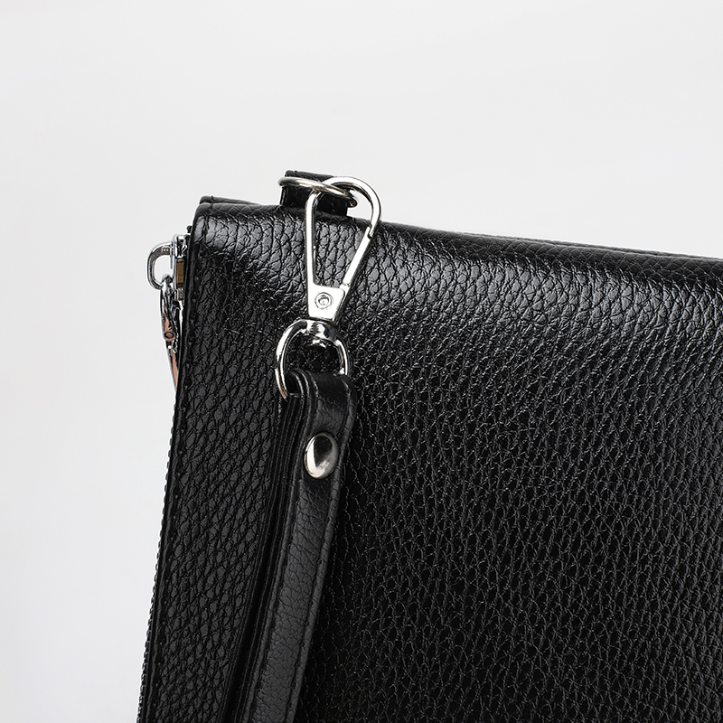 Men's Flamingo Pu Leather Zipper Clutch Bag display picture 10