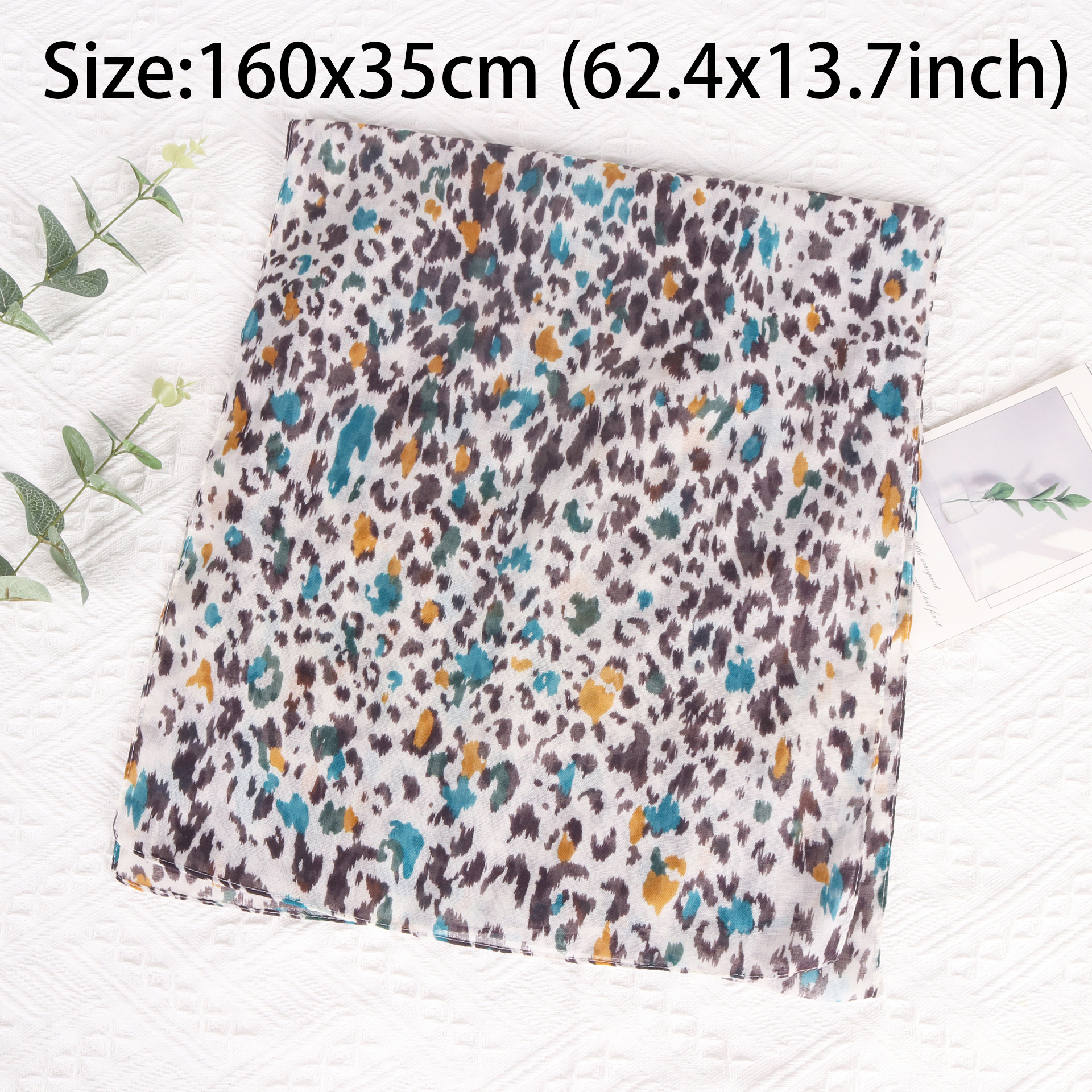 Unisex IG Style Elegant Spot Rayon Polyester Scarf display picture 6