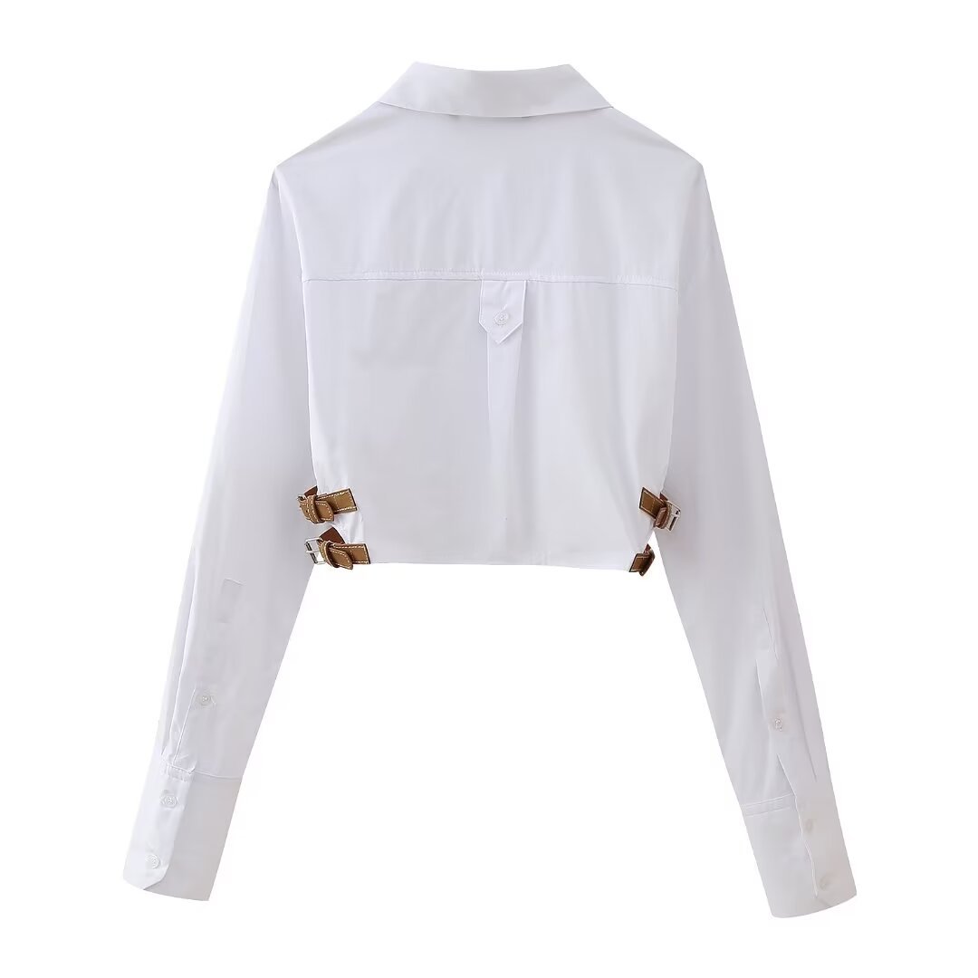 Women's Blouse Long Sleeve Blouses Streetwear Solid Color display picture 6
