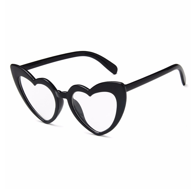 Fashion Heart Shape Ac Special-Shaped Mirror Full Frame Women's Sunglasses display picture 4