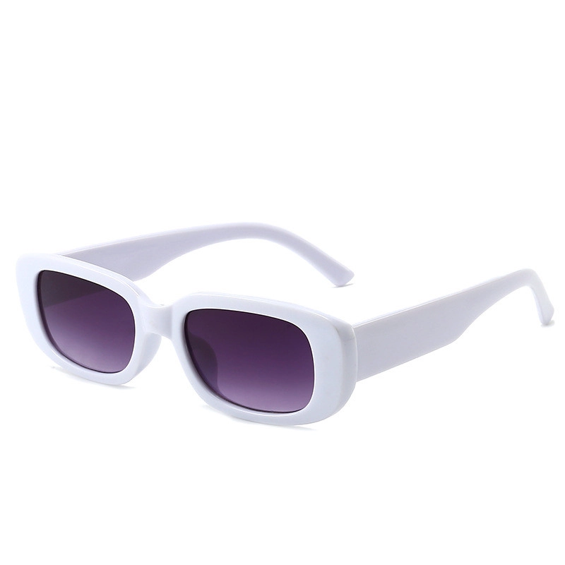Hip-hop Color Block Ac Square Full Frame Women's Sunglasses display picture 2