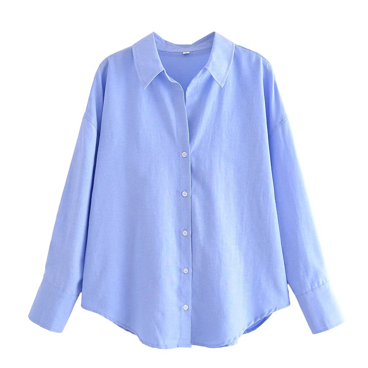 Women's Blouse Long Sleeve Blouses Casual Solid Color display picture 2