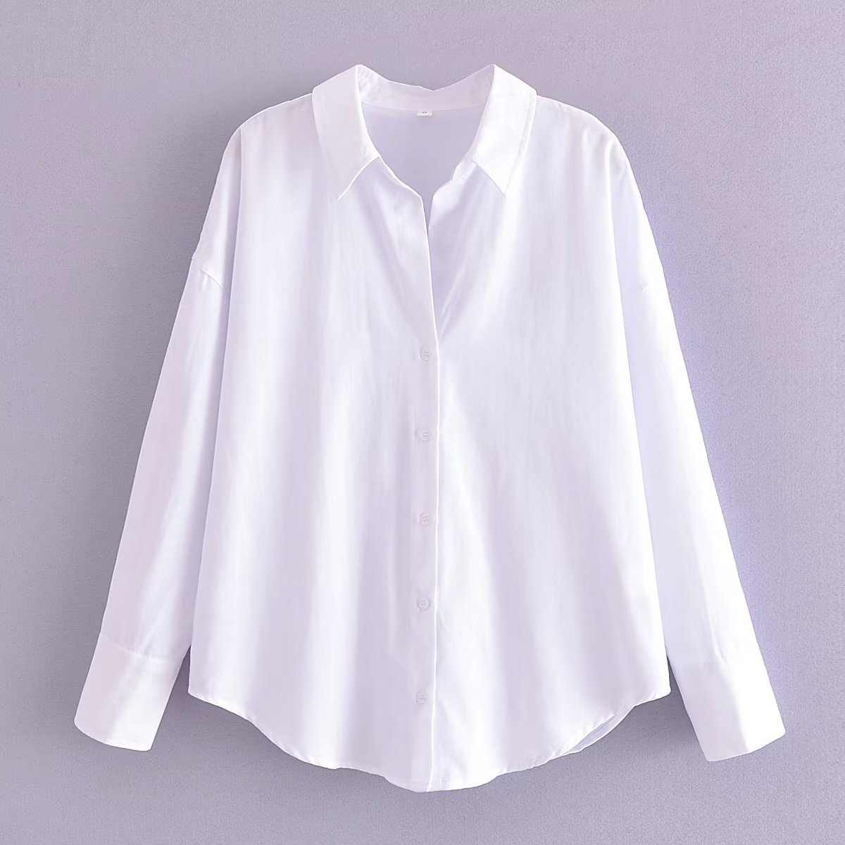 Women's Blouse Long Sleeve Blouses Casual Solid Color display picture 13
