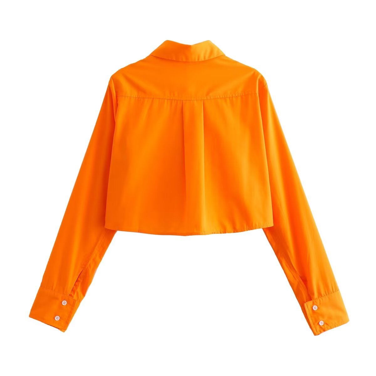 Women's Blouse Long Sleeve Blouses Pocket Vacation Solid Color display picture 5