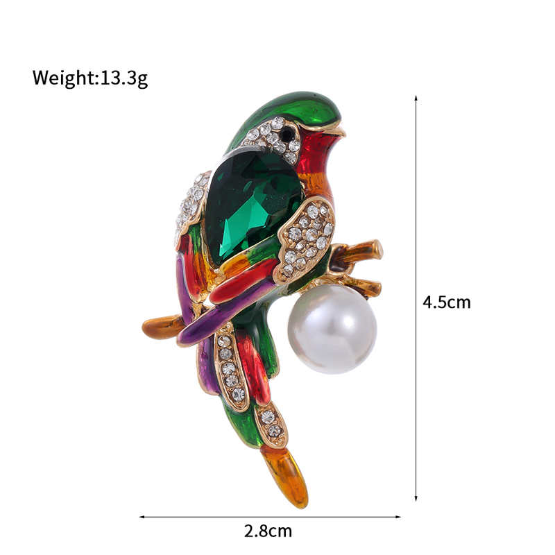 IG Style Animal Alloy Inlay Rhinestones Unisex Brooches display picture 25