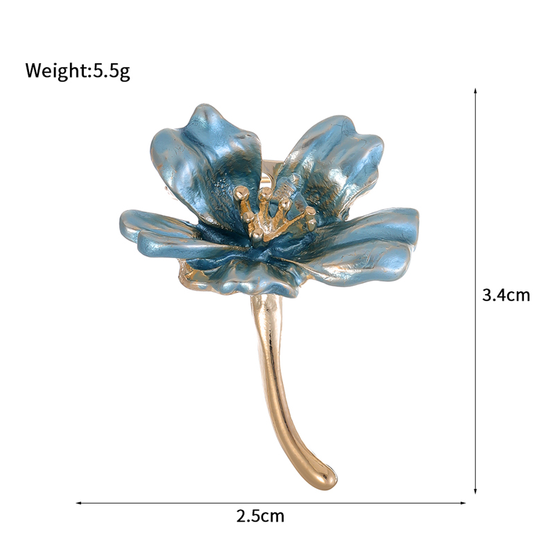 IG Style Simple Style Leaf Plant Flower Alloy Inlay Rhinestones Pearl Unisex Brooches display picture 10