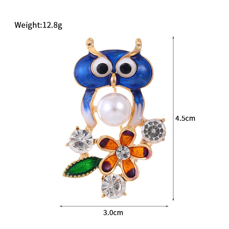 IG Style Simple Style Leaf Plant Flower Alloy Inlay Rhinestones Pearl Unisex Brooches display picture 28