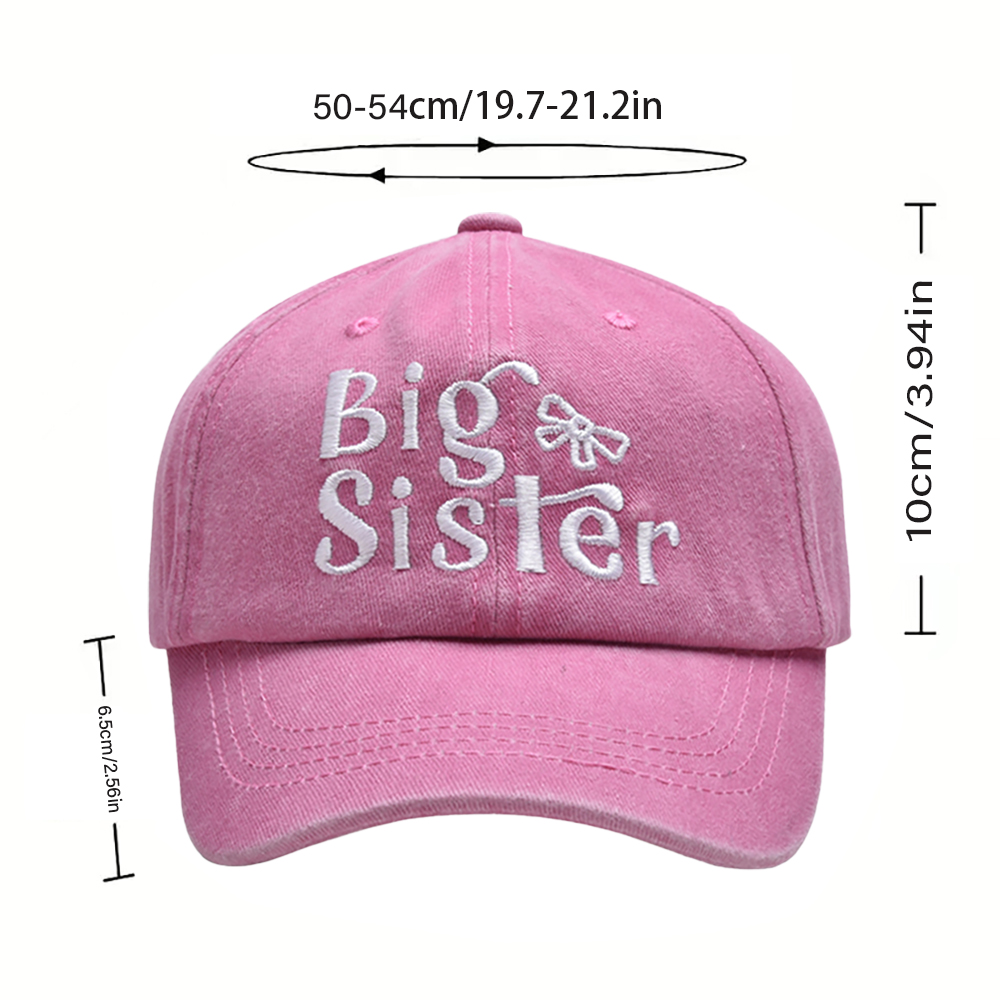 Children Unisex Embroidery Sweet Letter Embroidery Curved Eaves Baseball Cap display picture 4
