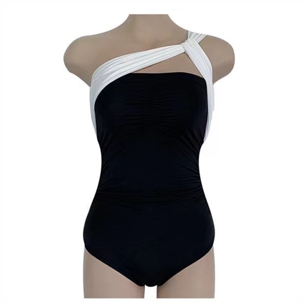 Women's Elegant Lady Solid Color 1 Piece One Piece Swimwear display picture 15