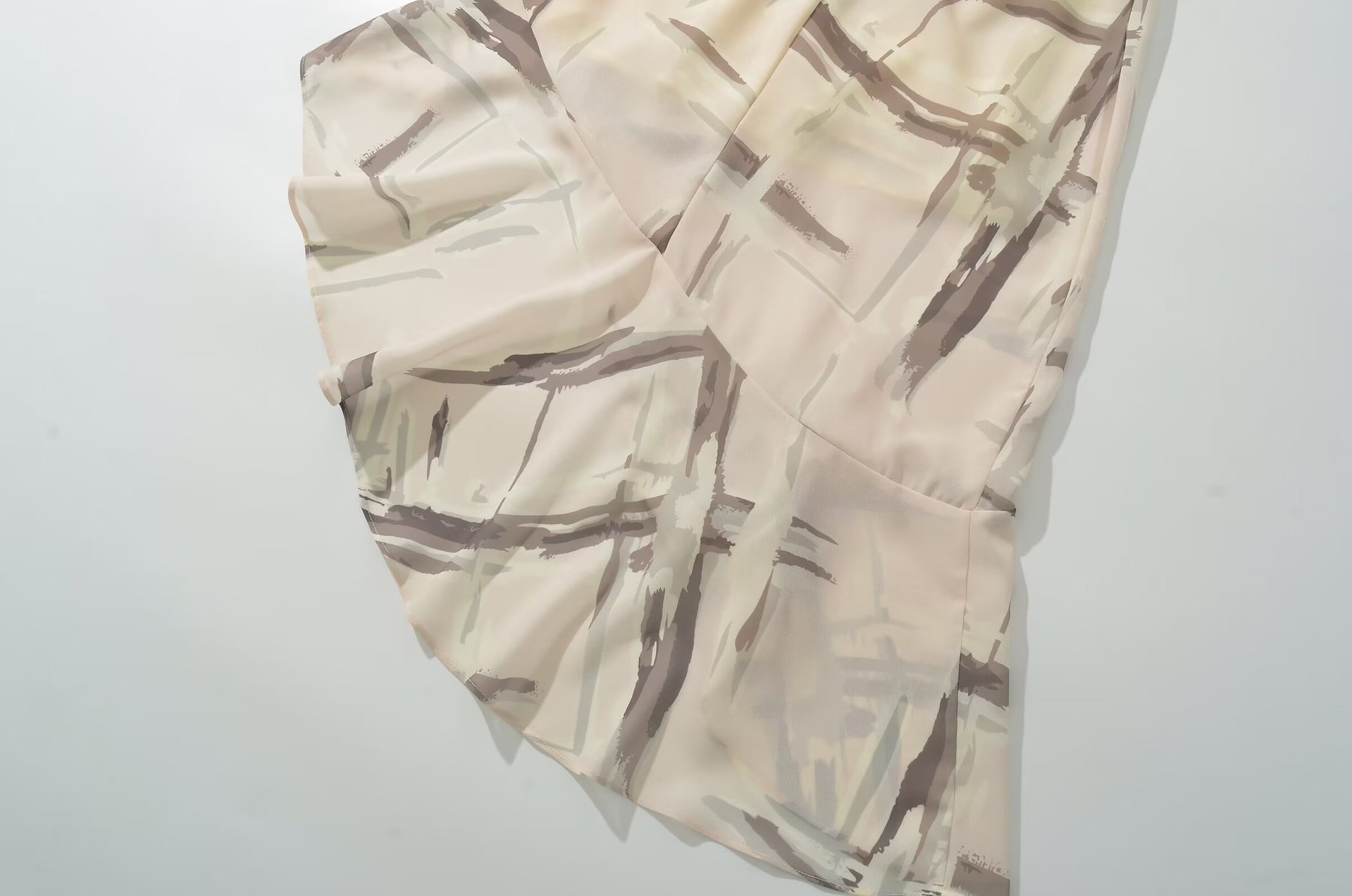 Women's Sheath Dress Streetwear Strap Printing Zipper Sleeveless Geometric Solid Color Midi Dress Daily display picture 9
