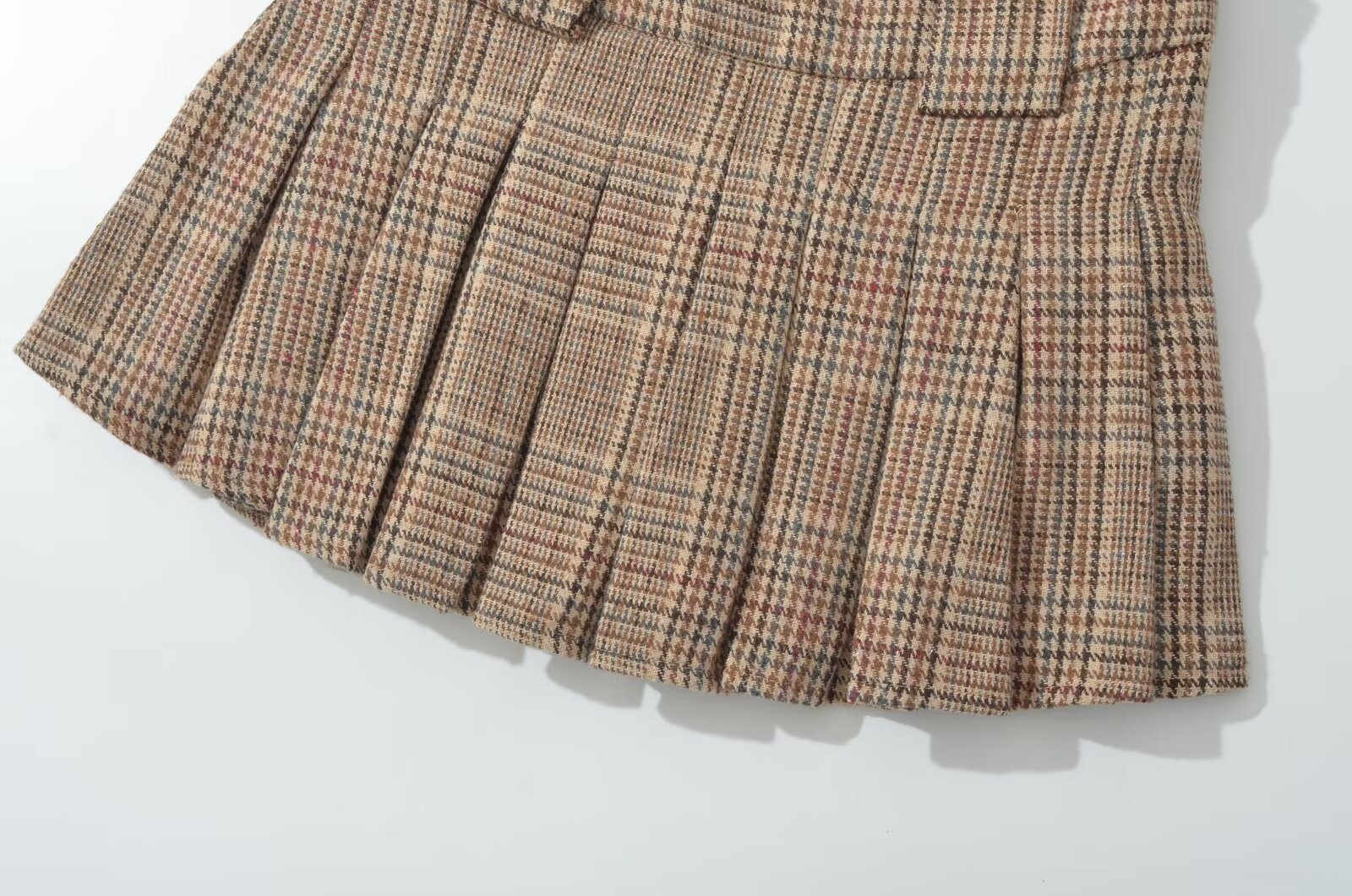 Women's Pleated Skirt Sexy Streetwear Plaid Above Knee Holiday Street display picture 3