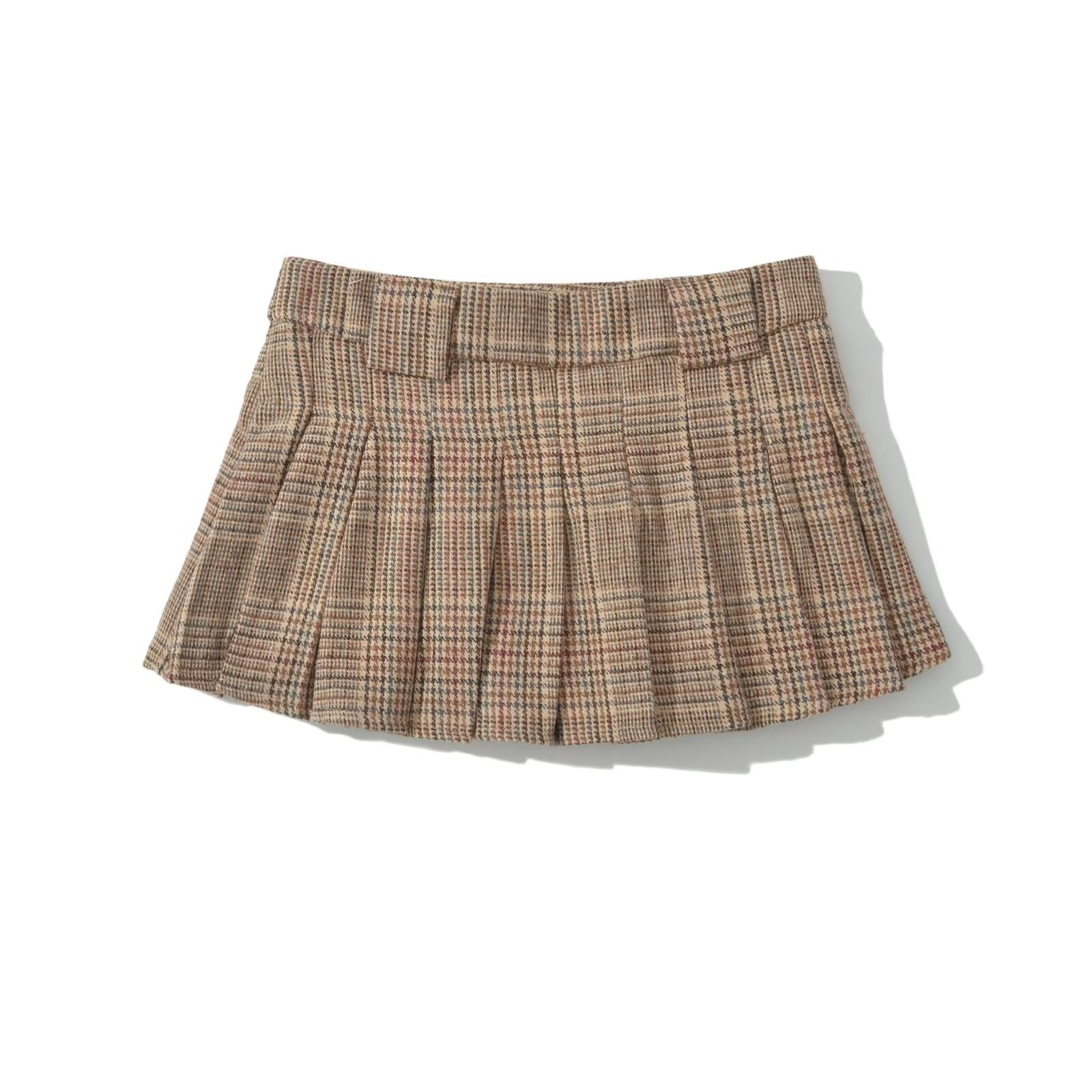 Women's Pleated Skirt Sexy Streetwear Plaid Above Knee Holiday Street display picture 7