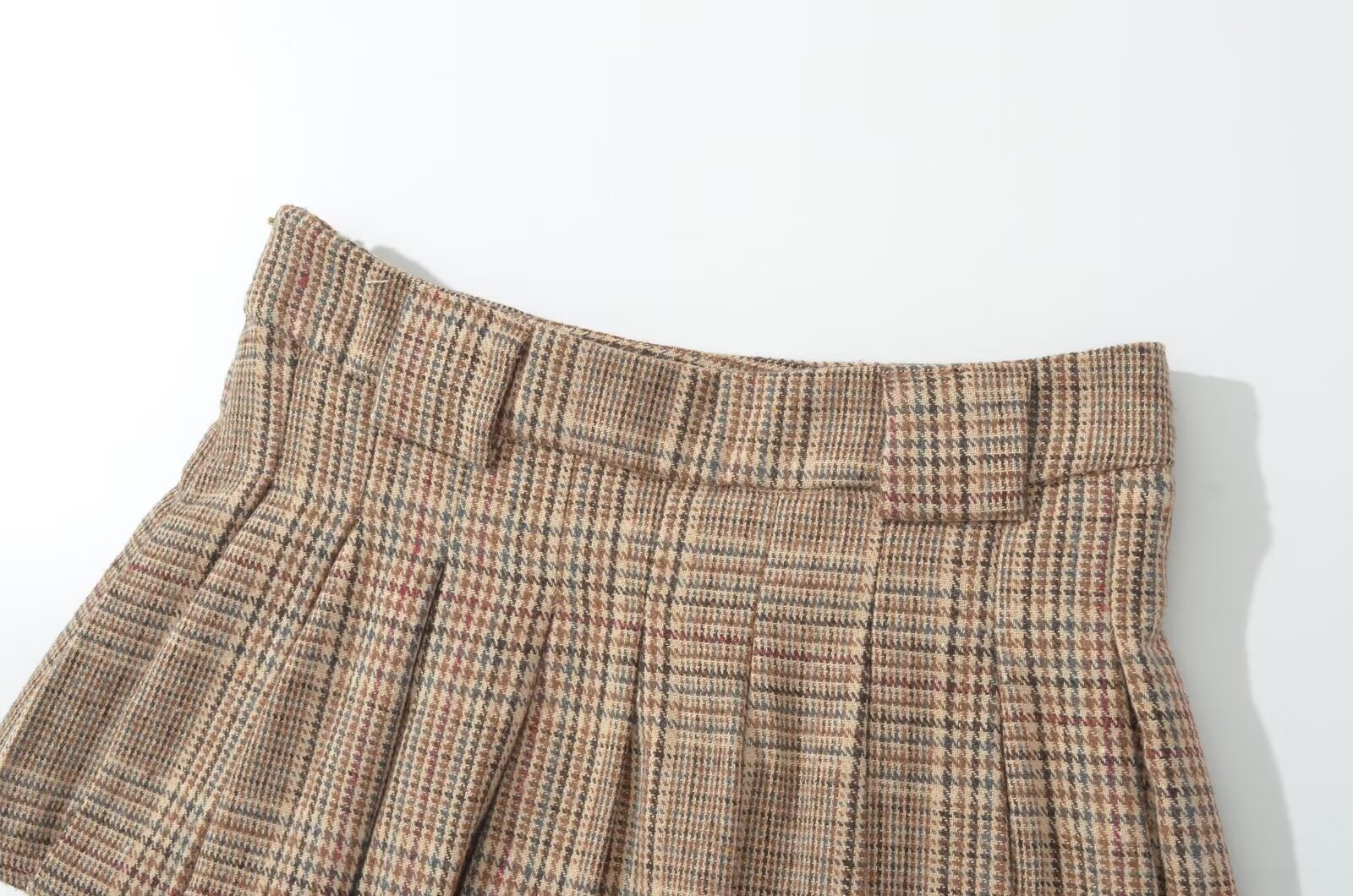 Women's Pleated Skirt Sexy Streetwear Plaid Above Knee Holiday Street display picture 8