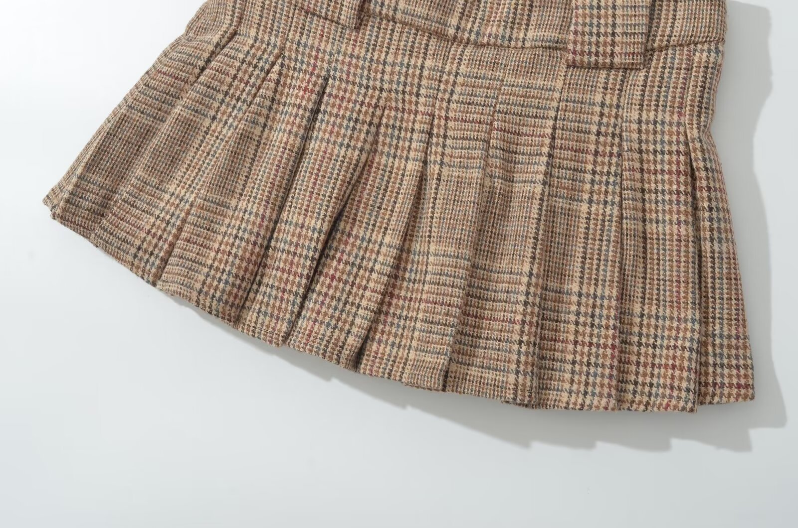 Women's Pleated Skirt Sexy Streetwear Plaid Above Knee Holiday Street display picture 9